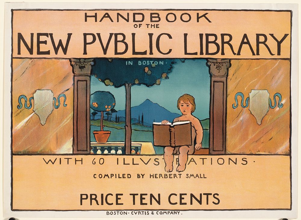             Handbook of the new public library in Boston          