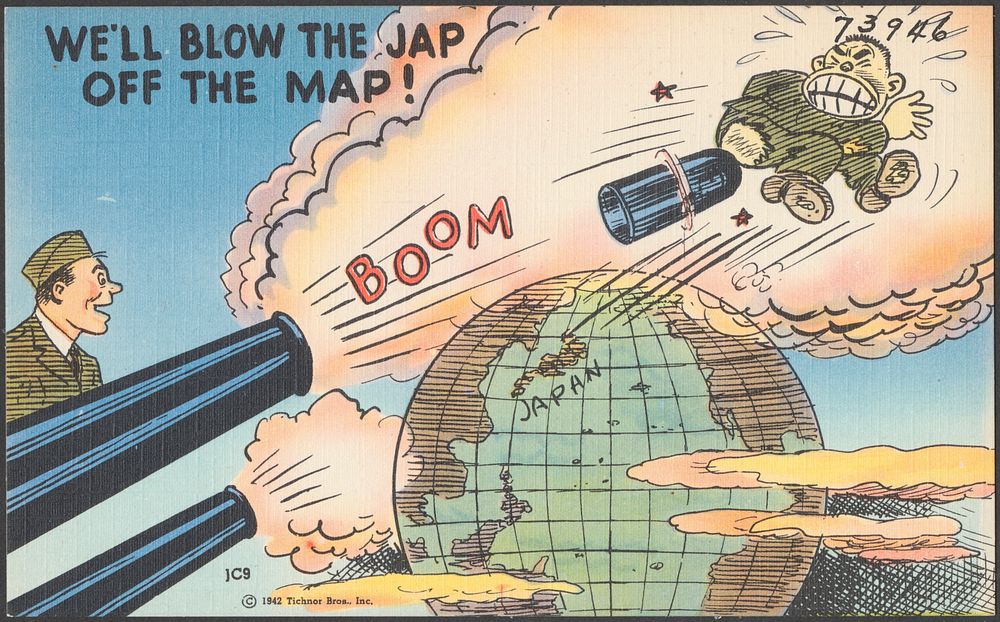             We'll blow the Jap off the map!          