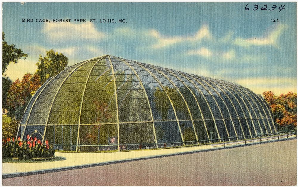             Bird Cage, Forest Park, St. Louis, Mo.          