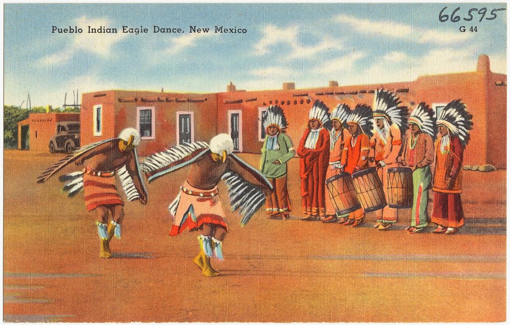             Pueblo Indian Eagle Dance, New Mexico          