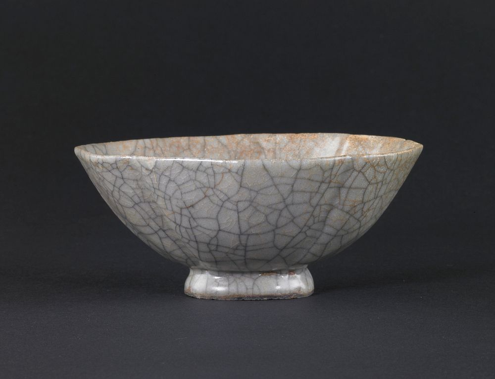 Footed Cup with Lobed Body
