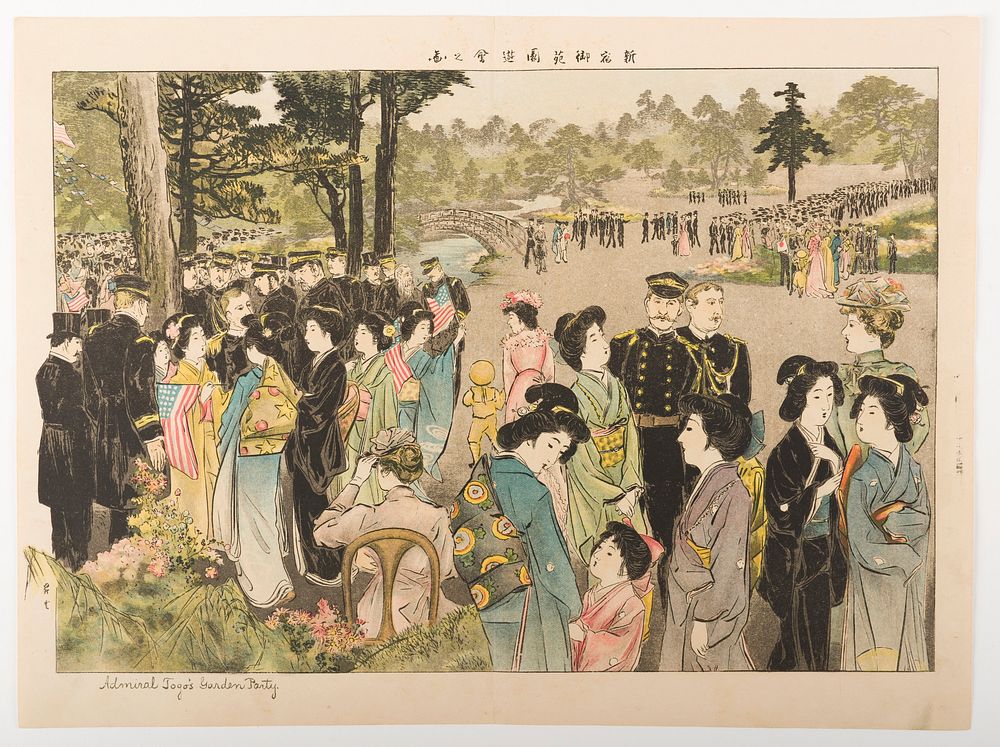 Admiral Tōgō’s Garden Party
