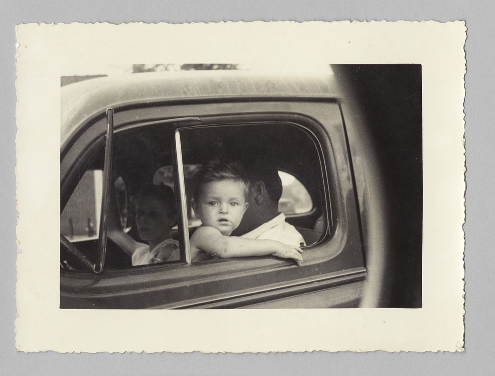 Untitled (boy in car)