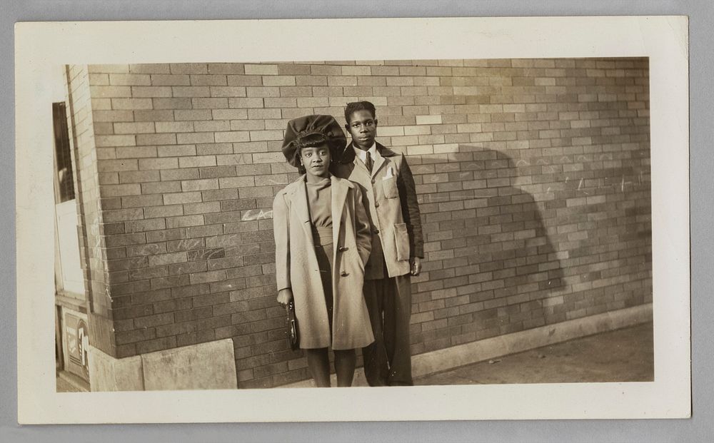 Untitled (woman and man posing)