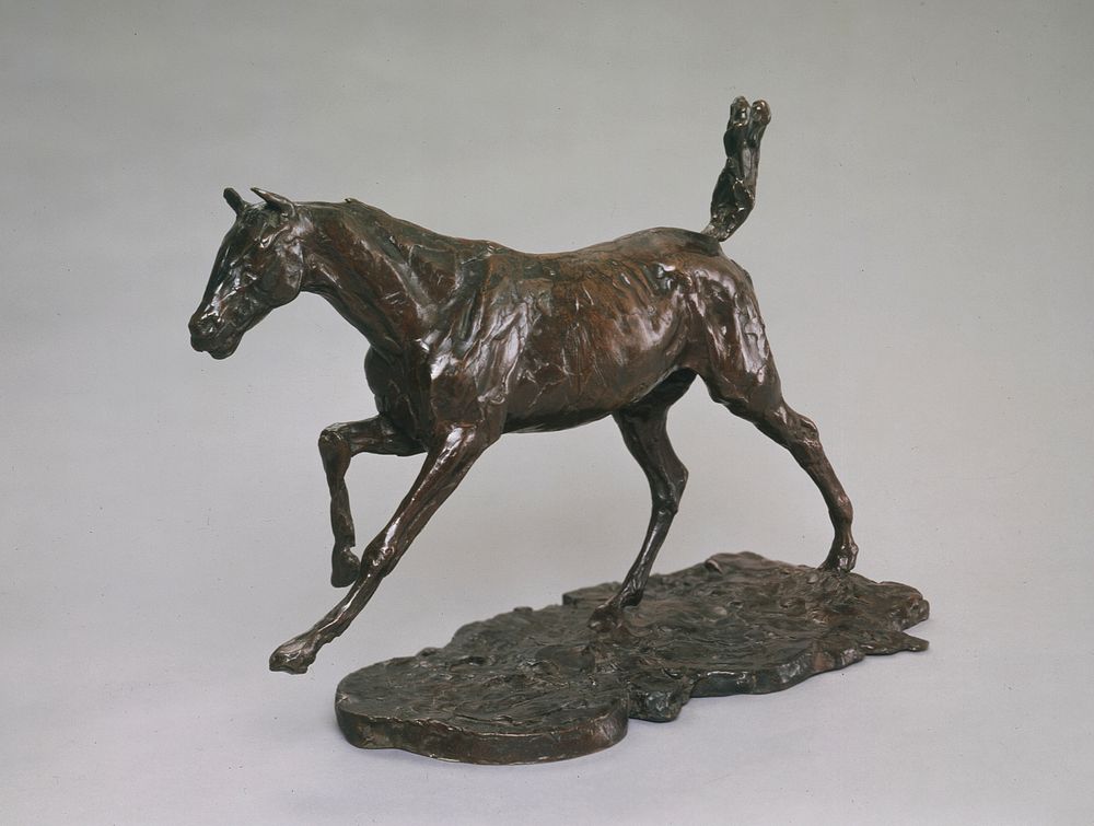Edgar Degas's Galloping Horse