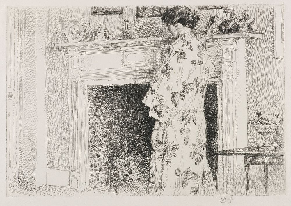 The White Kimono by Frederick Childe Hassam