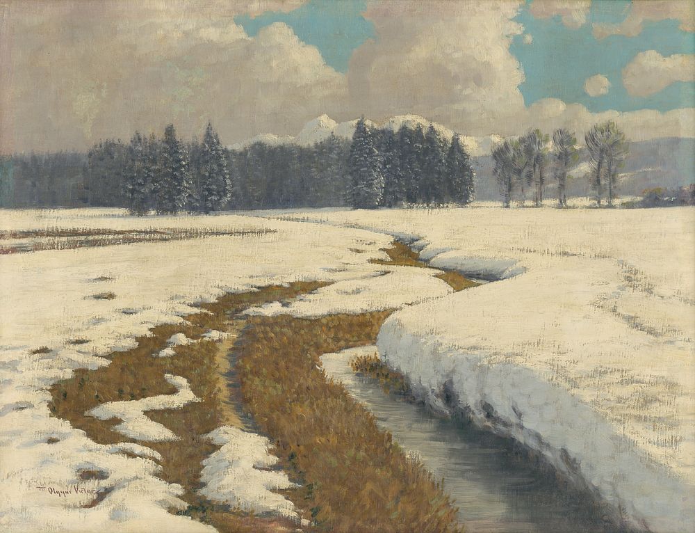 Winter country, Viktor Olgyai