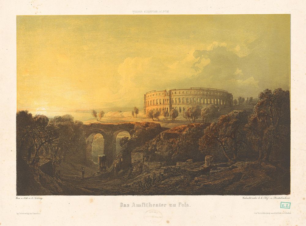 Amphitheater in pula, Joseph Selleny