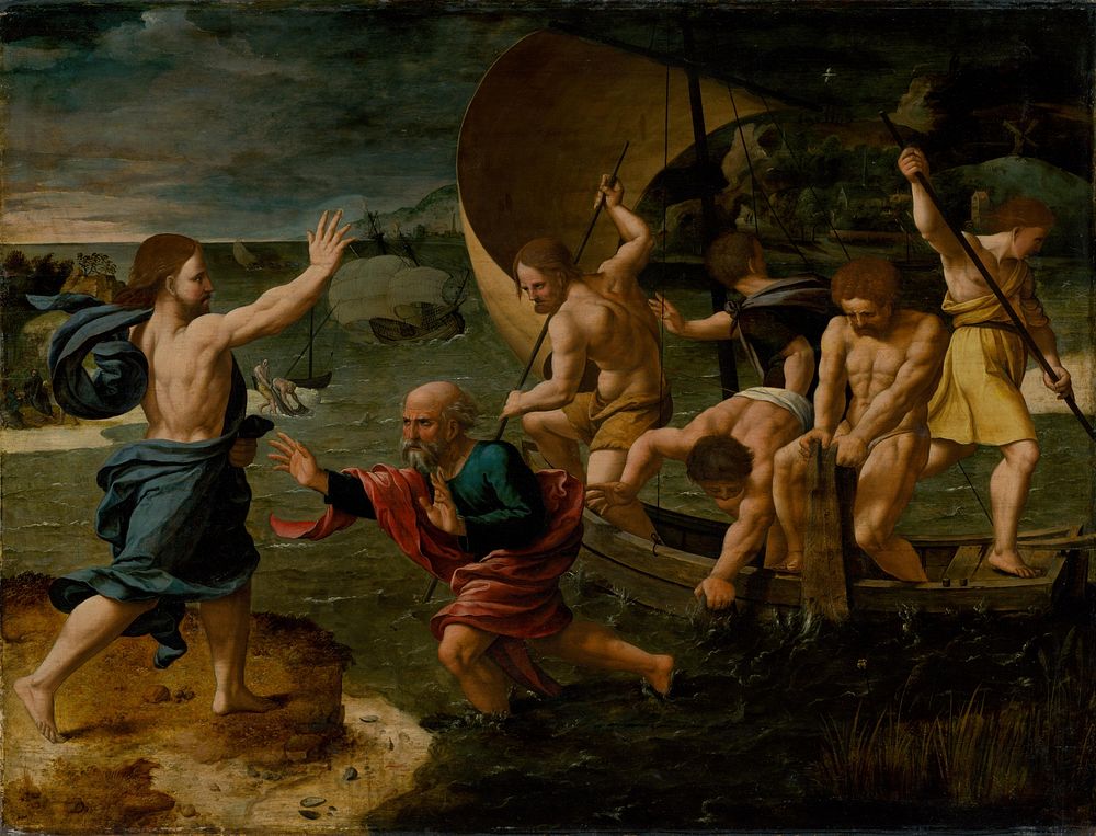 The miraculous catch by Jan Van Scorel