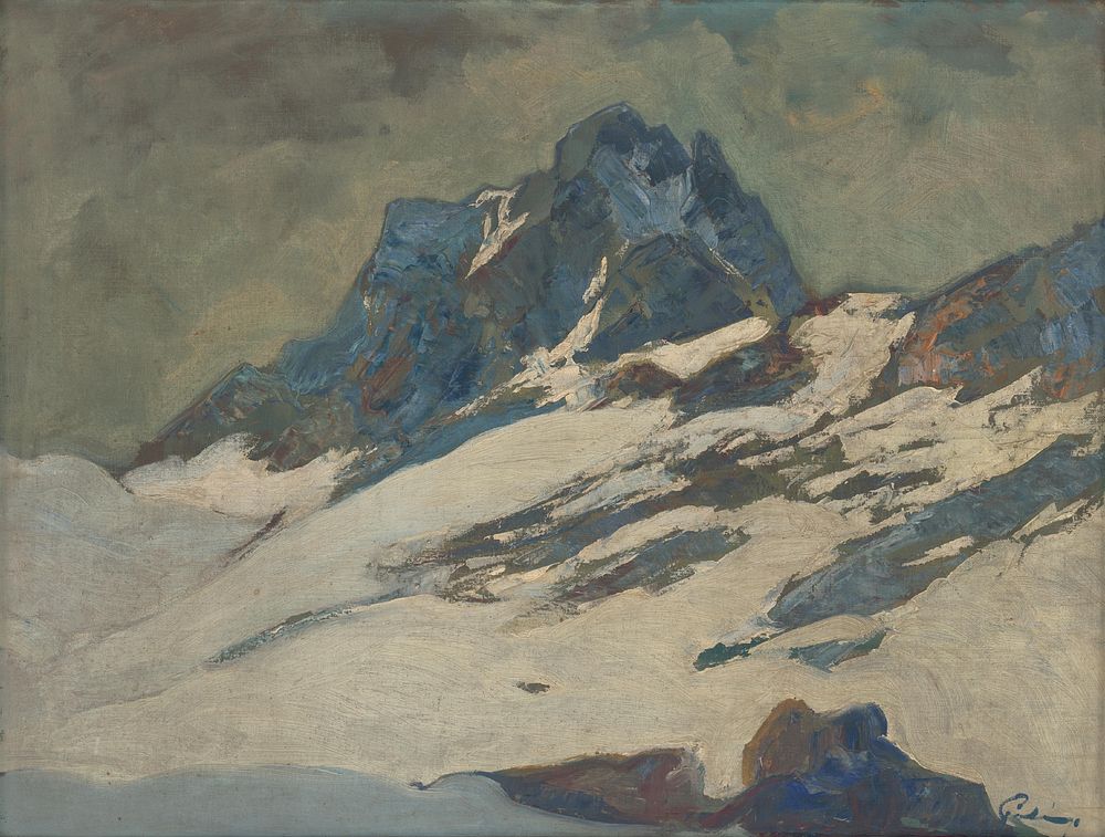 The tatras in winter, Karol Polonyi