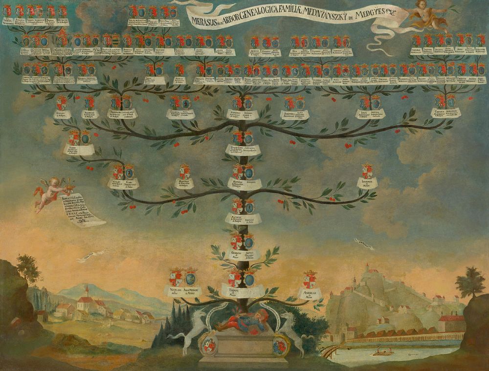 Mednyánszky family tree, Mednyánszky