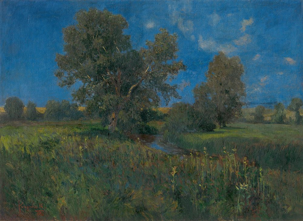 The west slovak landscape, Karol Pongrácz