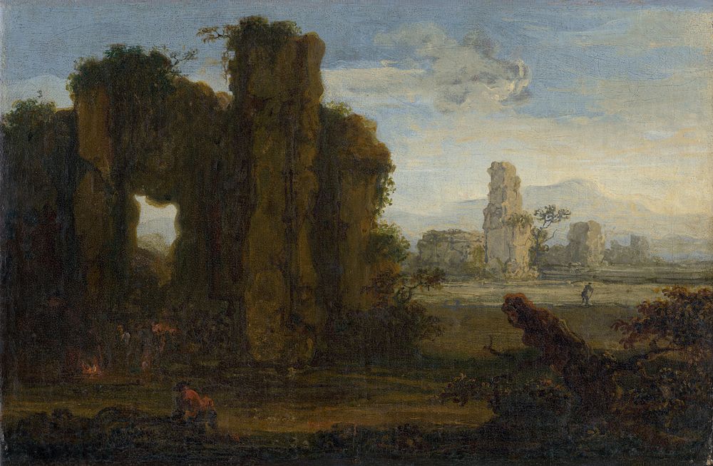 Romantic landscape, Jan De Momper