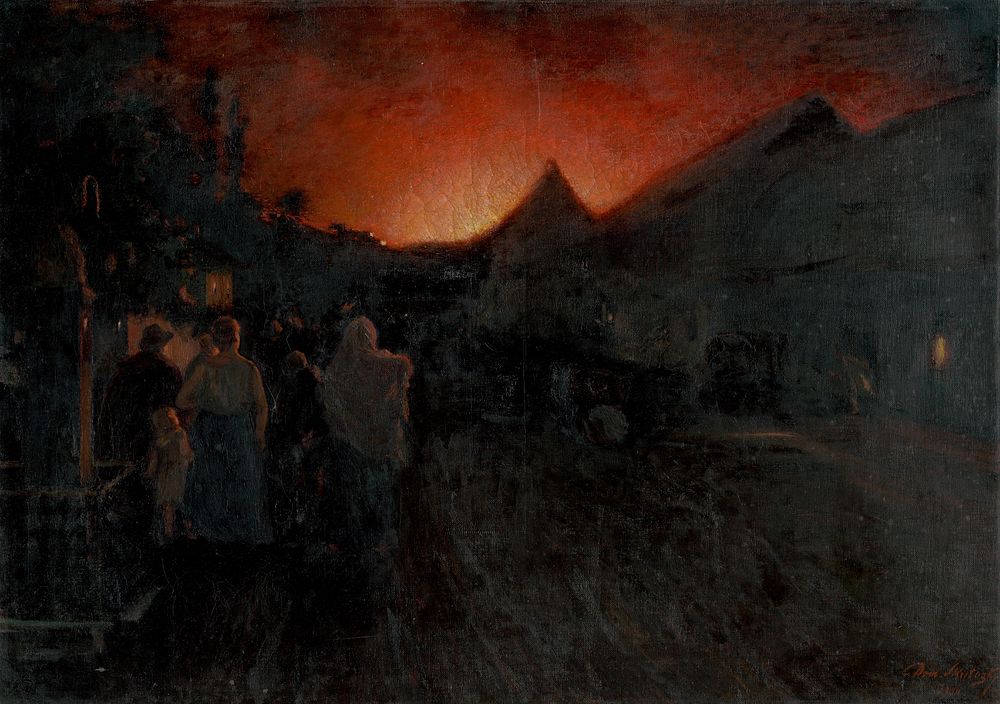 Fire in radvaň, Dominik Skutecky