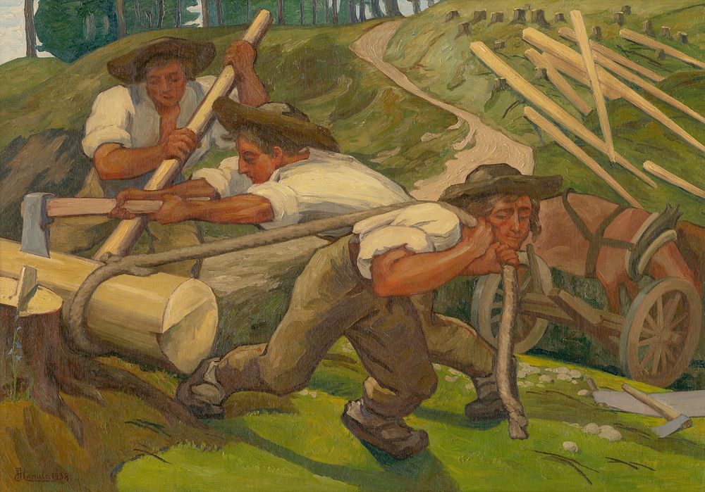 Lumberjacks by Jozef Hanula