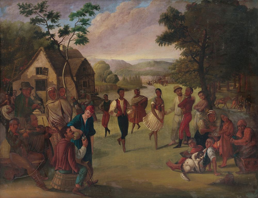 Gypsies merrymaking