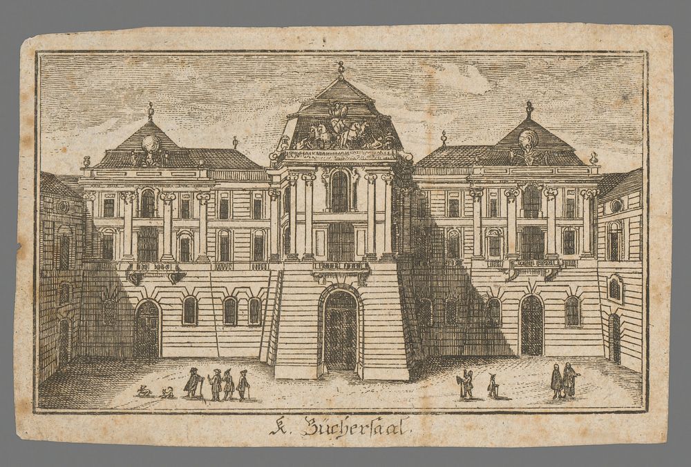 Library of the vienna hoffburg