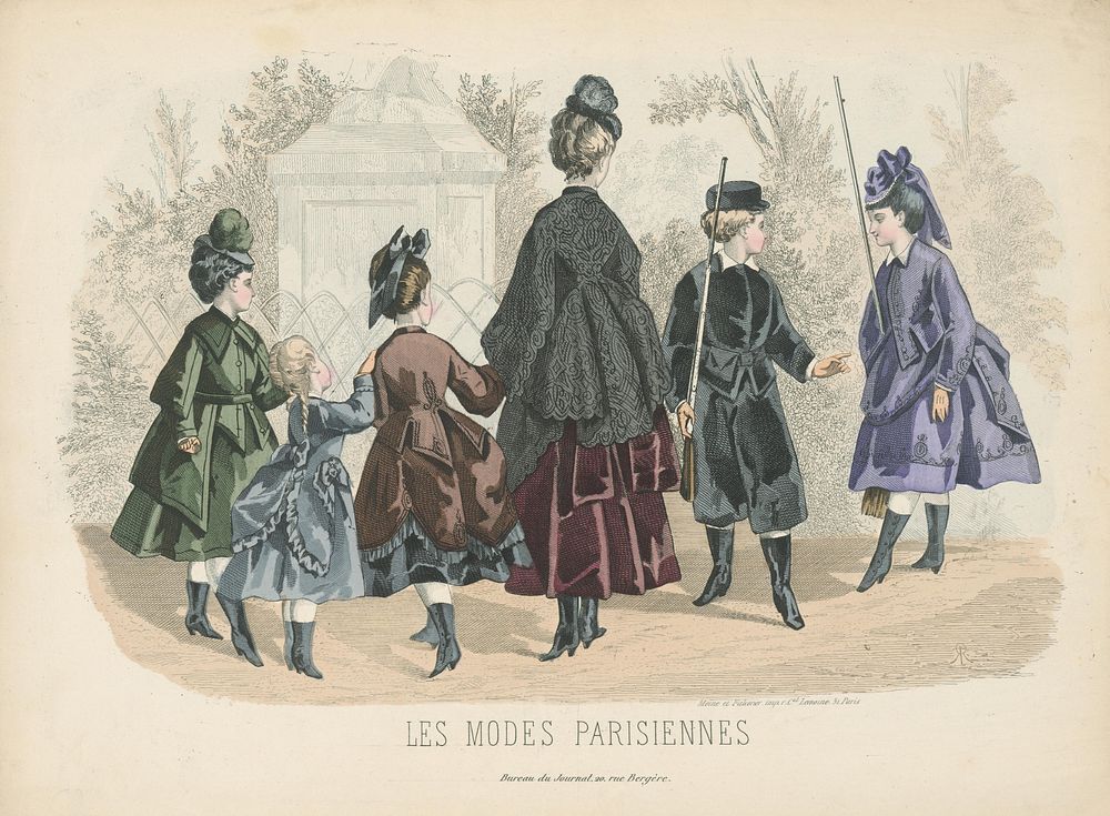 A letter from the fashion magazine les modes parisiennes., Atelier Lacouriere