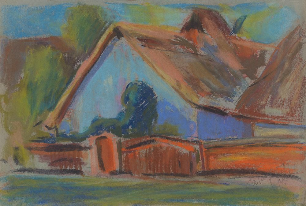 Blue village cottage by Zolo Palugyay