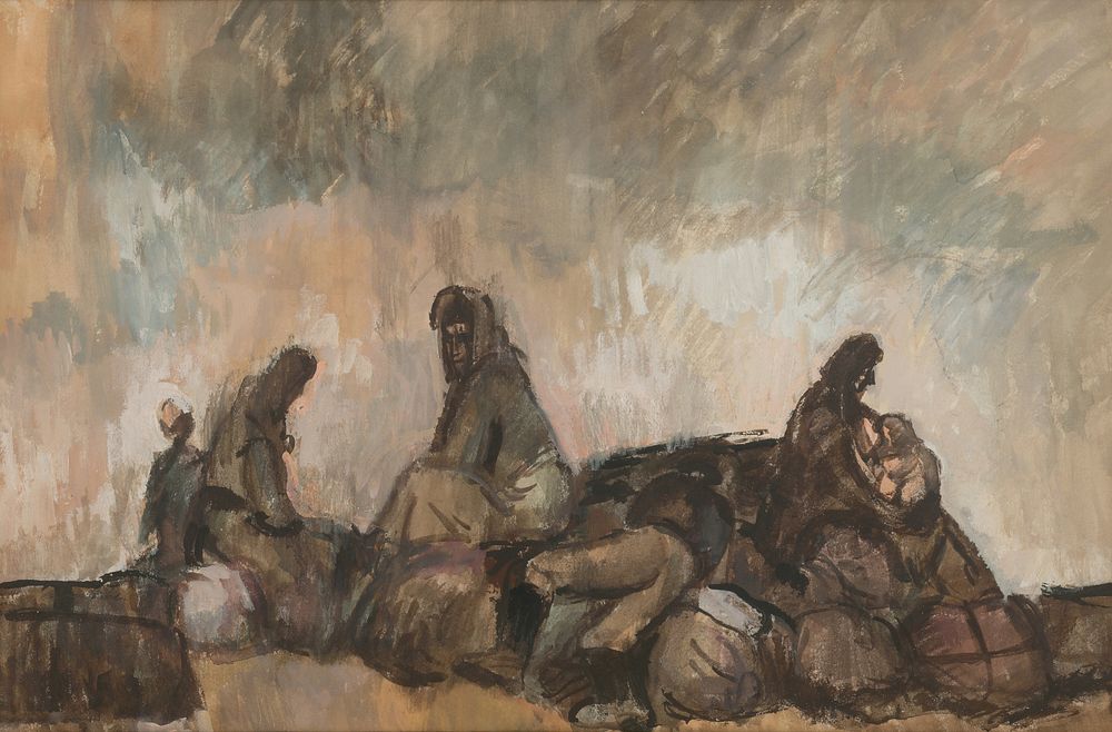 Refugees by Cyprián Majerník