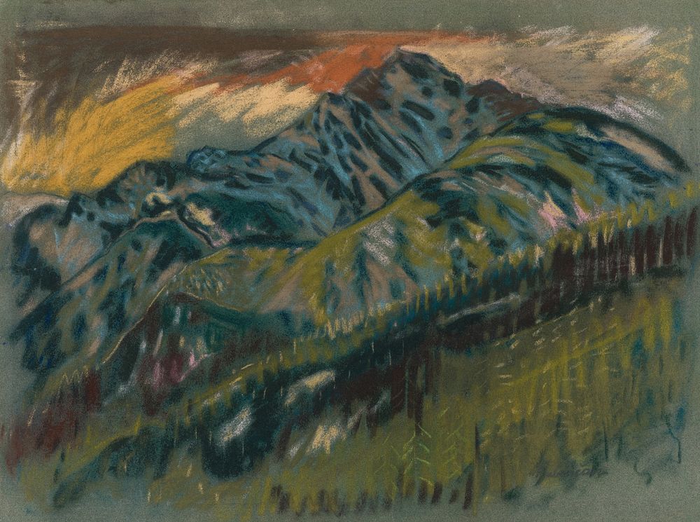 The roháče mountains by Arnold Peter Weisz Kubínčan