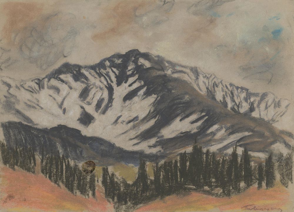 Motif from the high tatras by Zolo Palugyay