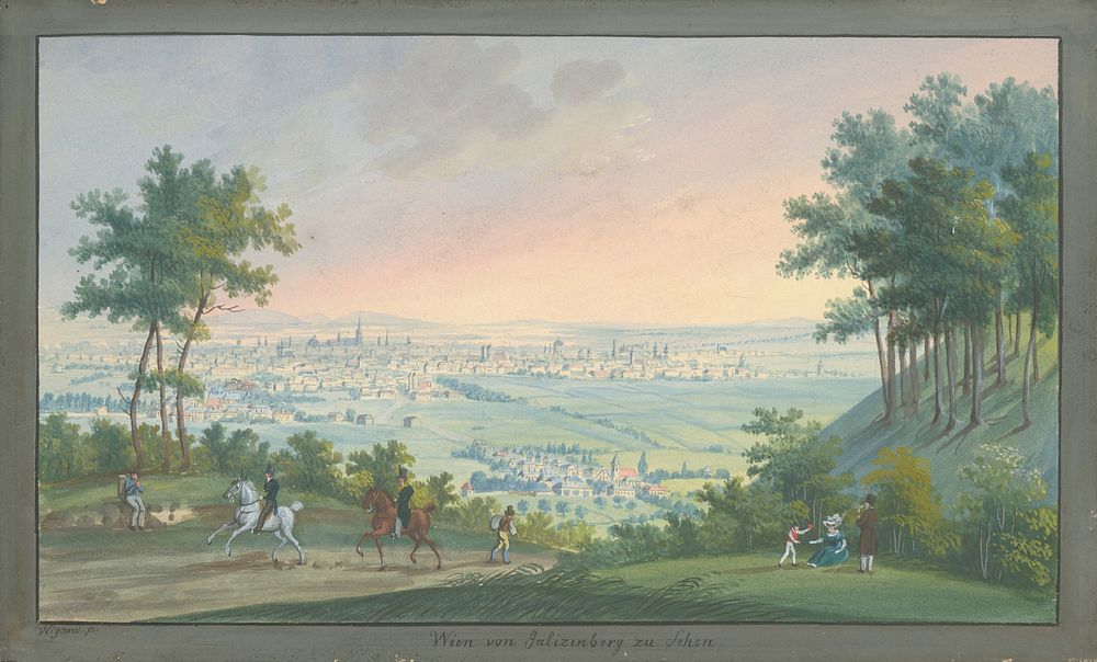 View of vienna, Balthasar Wigand