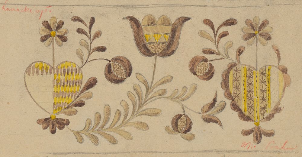 Haná region embroidery by Milan Thomka Mitrovský