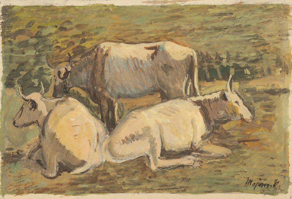 Cows by Cyprián Majerník