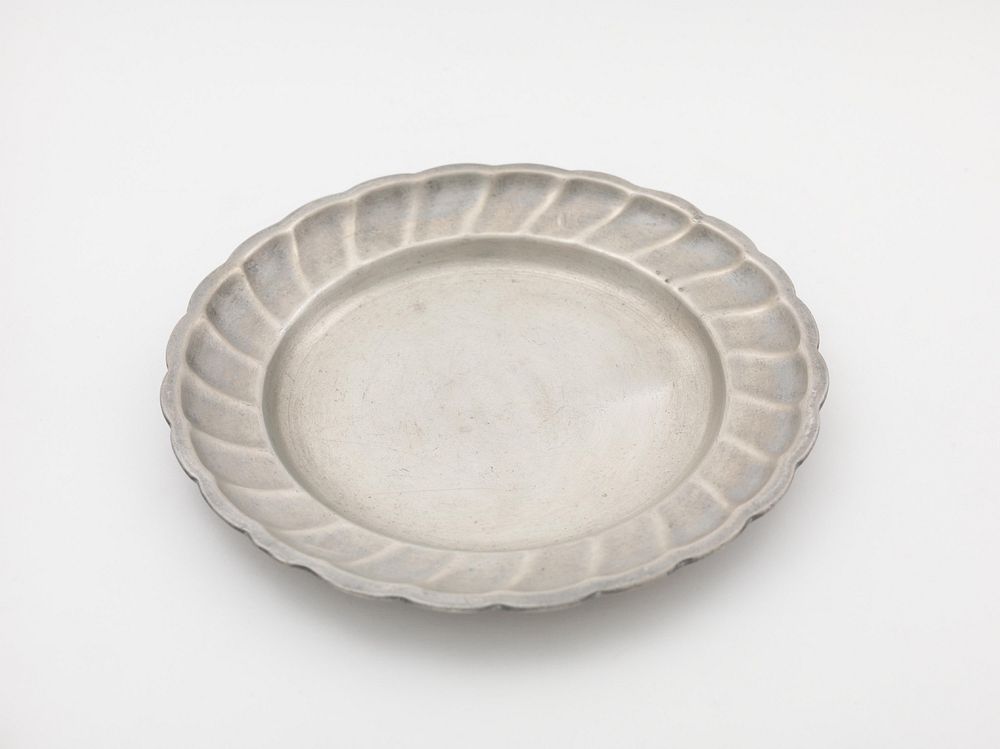 Pewter plate