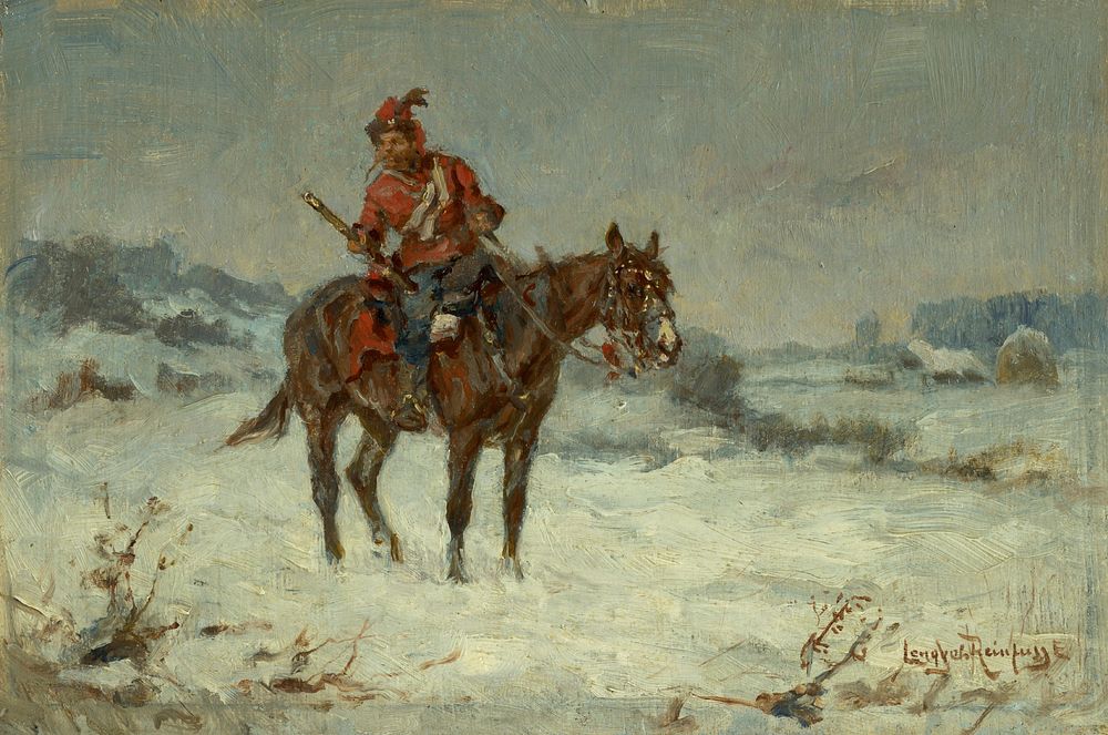 Horse rider, Ede Lengyel-Rheinfuss