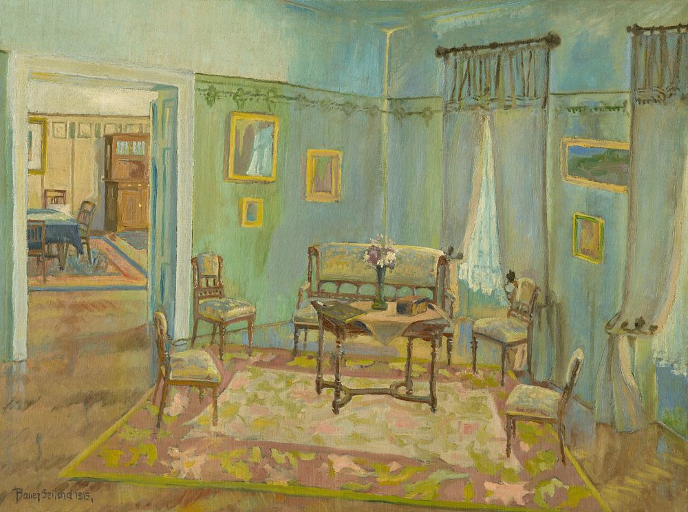 Room interior by Konštantín Bauer