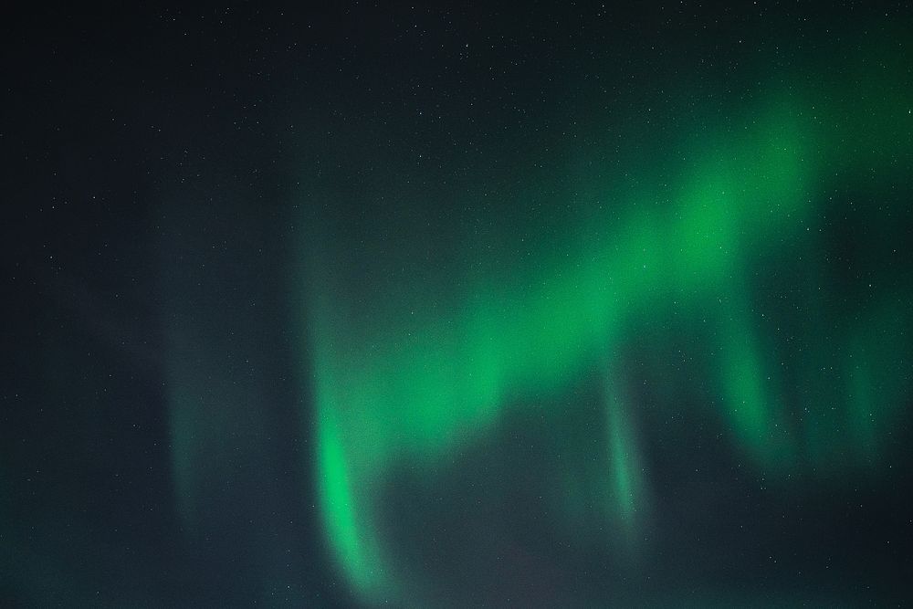 Northern lights sky, border background    image