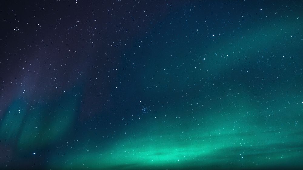Starry night sky, border background  psd