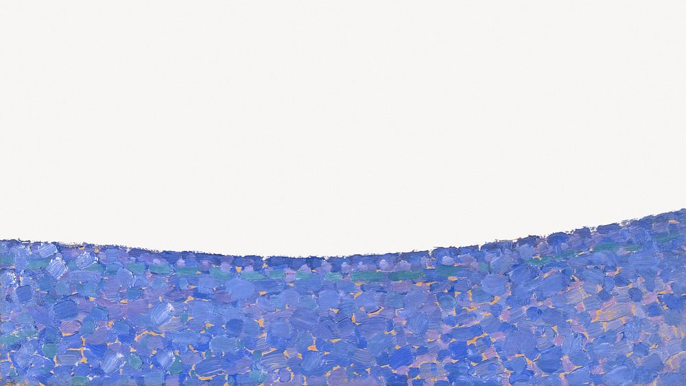 Mondrian&rsquo;s Dune III border, abstract art. Remixed by rawpixel.