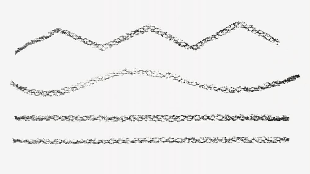 Pencil lines isolated design