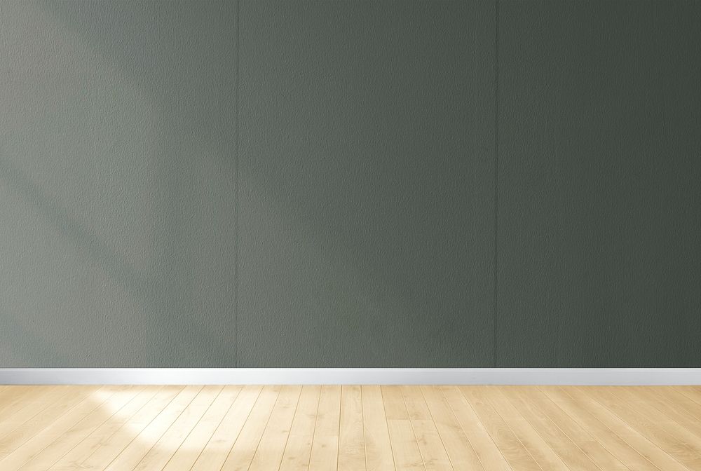 Wall mockup, minimal home interior psd