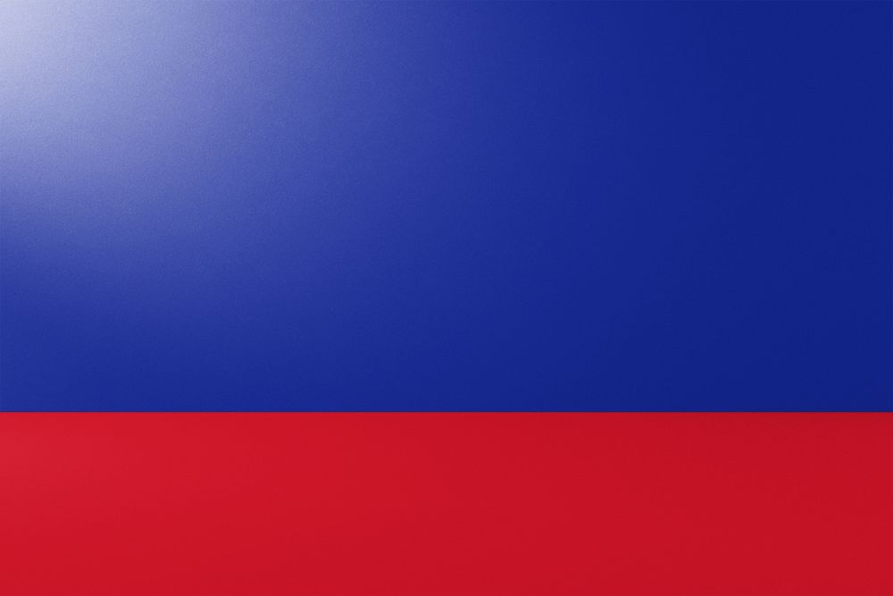 Blue product background, red border design