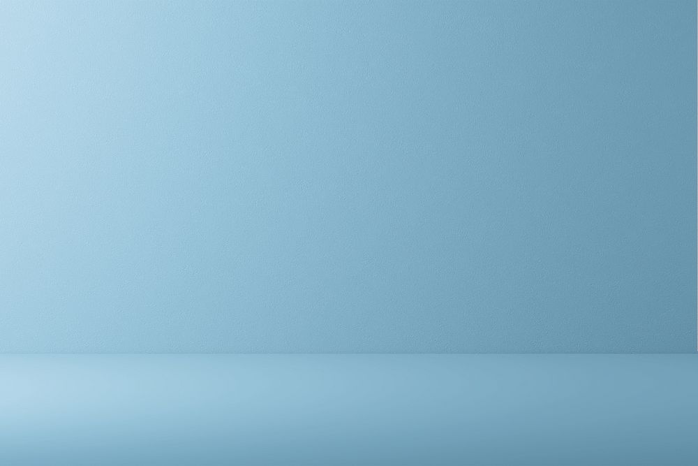 Light blue product backdrop, minimal design