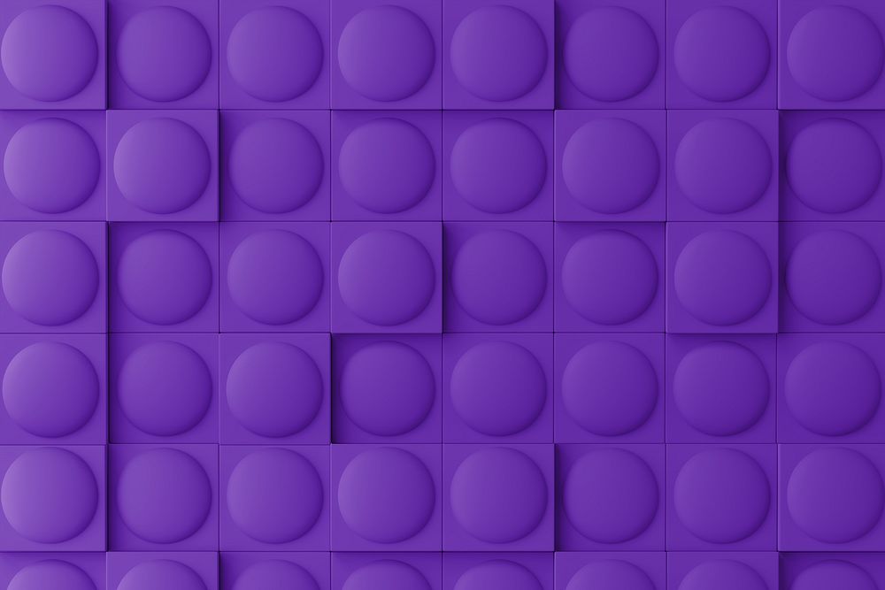Purple pop fidget pattern background