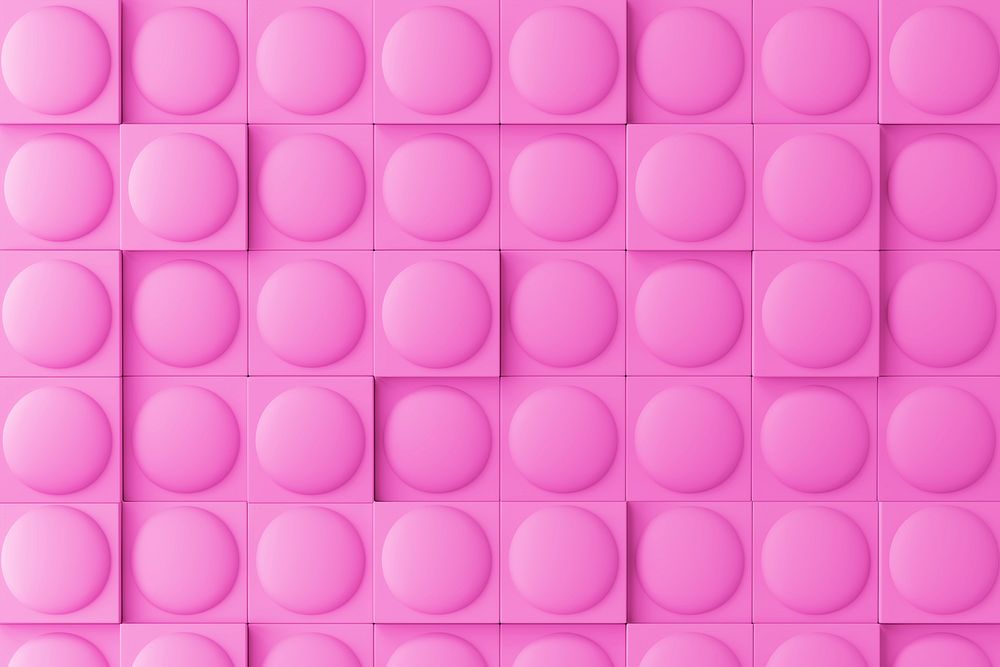 Pink pop fidget pattern background