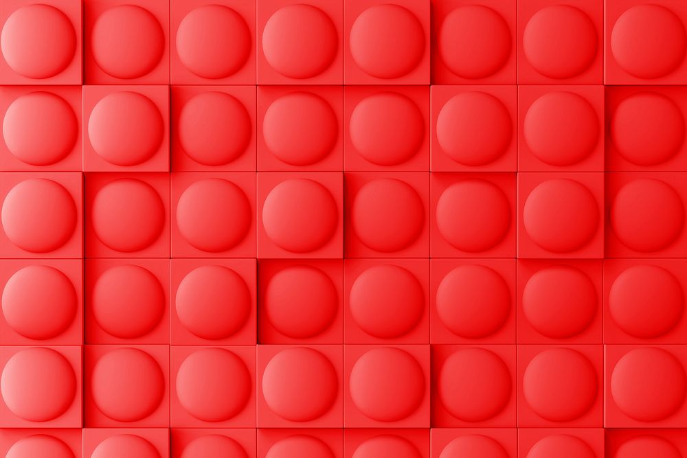 Red pop fidget pattern background