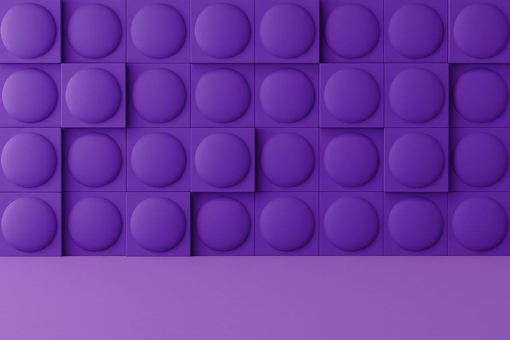 Purple pop fidget pattern background