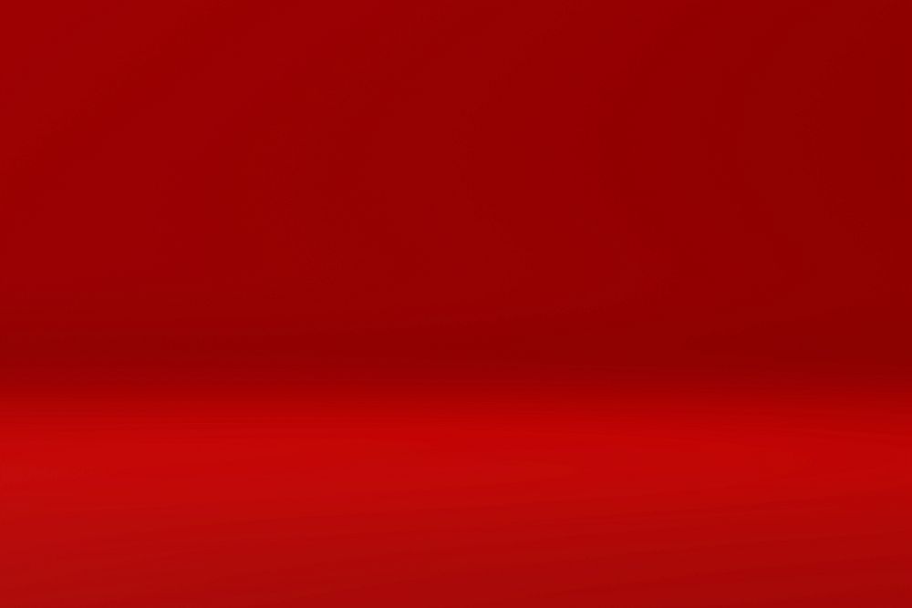 Red gradient background, colorful design