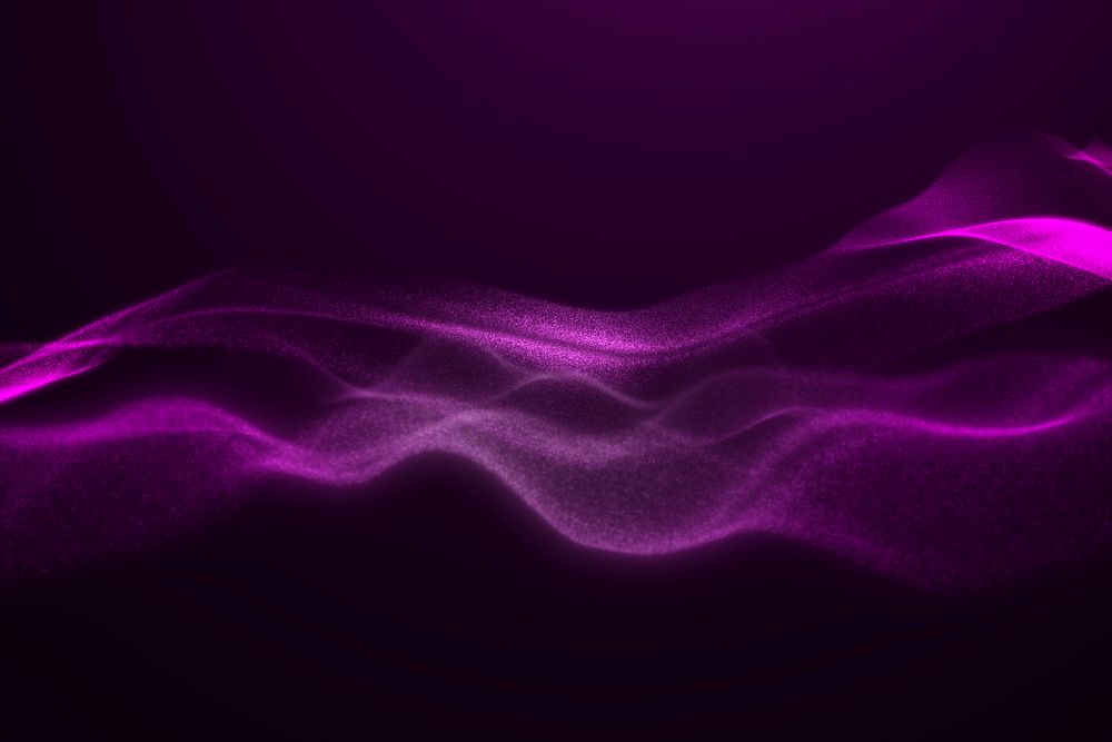 Abstract pink wave background, digital remix psd