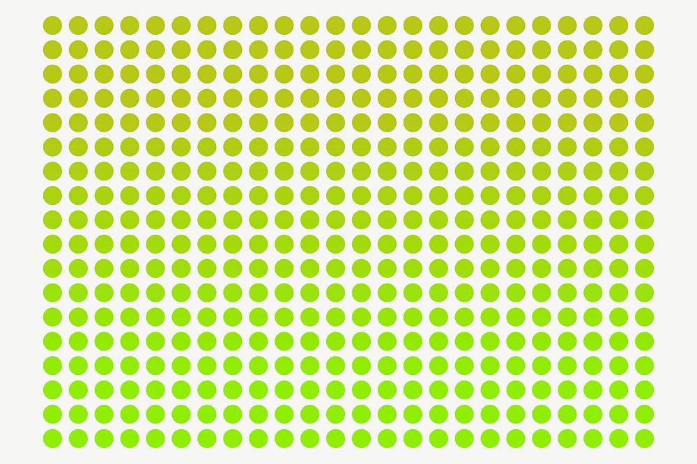 Green dotted pattern collage element psd