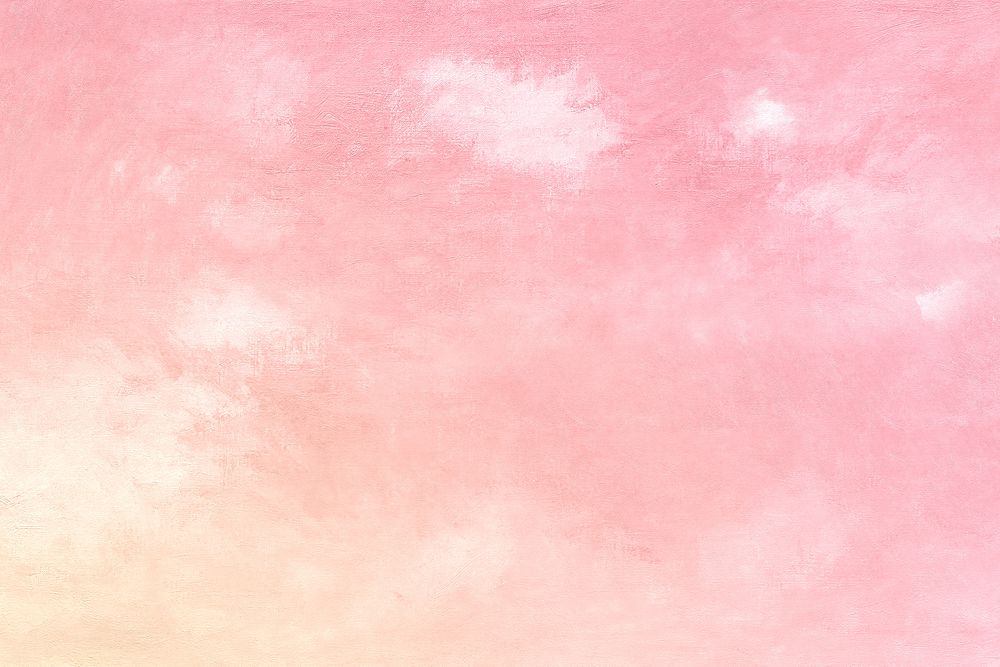 Aesthetic pink sky background. Claude Monet artwork, remixed by rawpixel.