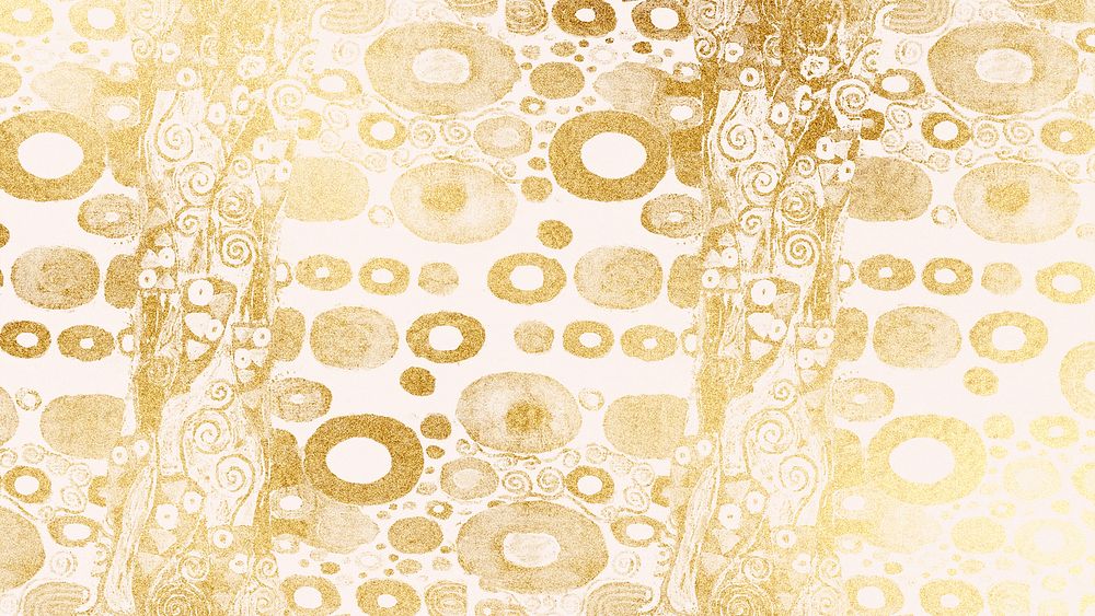 Aesthetic gold patterned desktop wallpaper, | Premium Photo - rawpixel