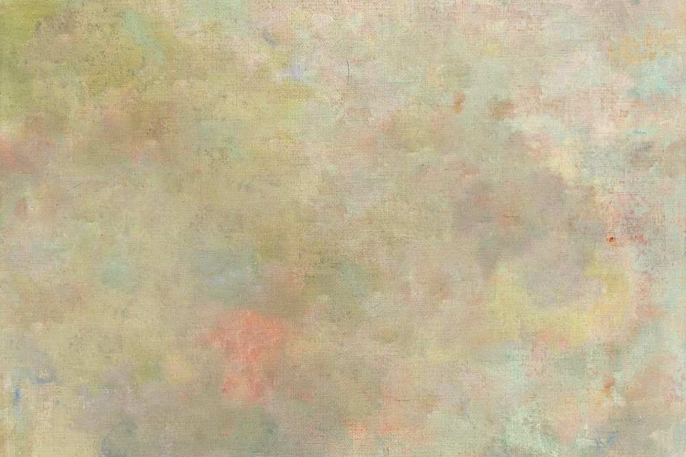 Green oil painting background, Odilon Redon's vintage design, remixed by rawpixel