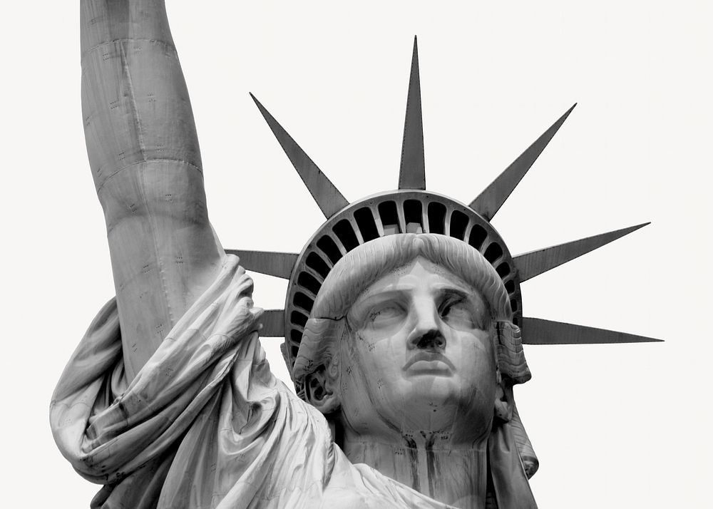 Statue of Liberty isolated design
